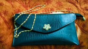 Pretty Black Clutch Sling Bag