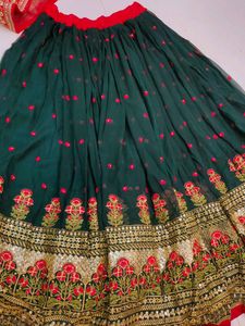 Green Lehenga Choli