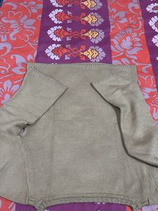 Elegant Beige Knit Top