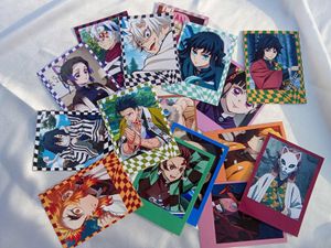 Demon Slayer Polaroid Photo And Photostrip