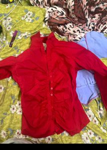 Fitted Ruched Shirt 🥀