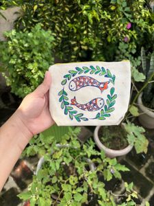 Handmade Canvas Pouch