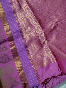 Elegant Purple Saree
