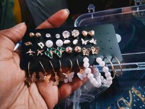 New Korean Earrings Set