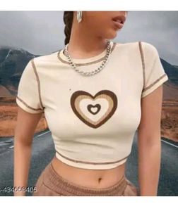 A Crop Top For Women Girls