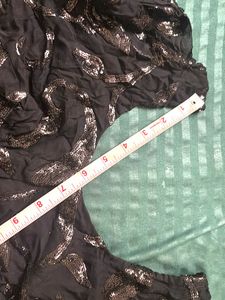 Saree With  3/4 Sleeve Readymade Blouse