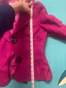 Stylish Magenta Coat