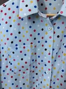 SHEIN Polka Dot Shirt