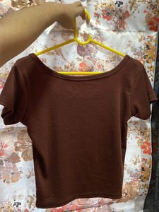 Chocolaty Brown Tee (un-used)