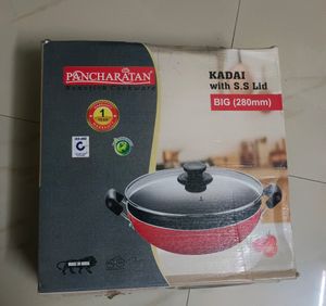 Non Stick Kadai With Ss Lid 🥘