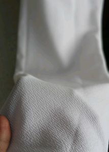 White Wide Leg Trousers