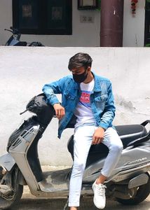 Denim Jacket Only One Time Used