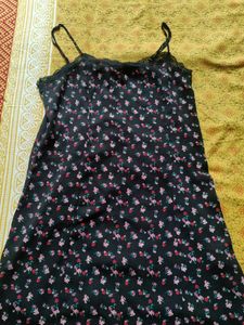 H&M Night Slip Dress With Adjustable Straps