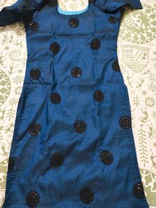 Elegant Blue Kurta with Pants