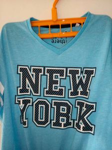 New York V-Neck T-Shirt