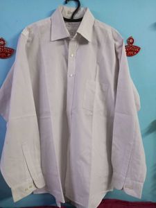 Men&#39;s White Formal Shirt