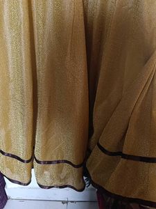 Girl&#39;s Party Dress - Gold &amp; Navy