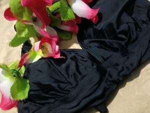 Black Halter Bikini Top