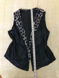 Waist Coat in Croc texture Bust 36