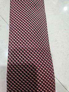 Pure Silk Patterned Tie