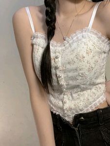 Pinteresty Coquette White Corset Top 🎀🤍