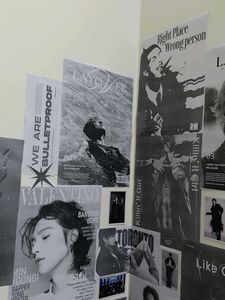 BTS Collage Wall Decor - Set Of 13