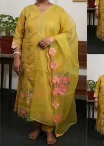 New Elegant Yellow Kurta Set