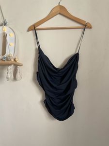 STUNNING BLUE ZARA TOP!🦕