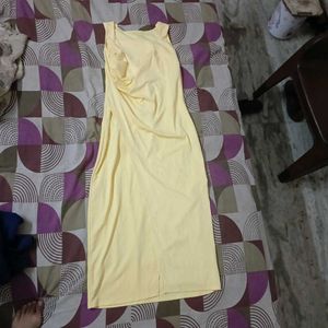 viral butter yellow dress