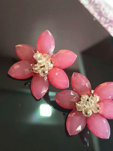 Flower Design Earrings