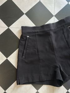 H&M Black High-Waisted Shorts