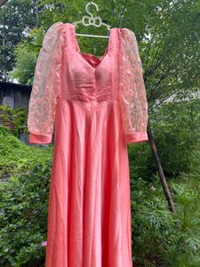 Coral Occasion Dress