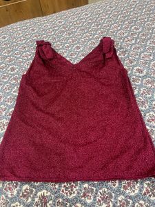 Sparkly Red Top