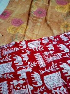 Vintage Indian Cotton Saree