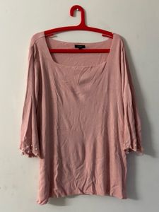 Elegant Bell Sleeve Top for Plus size