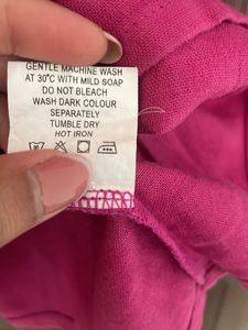 Beautiful Side Note Pink Top