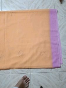 Peach &amp; Lilac Saree