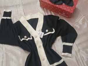 Chic Black &amp; White Top