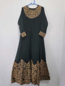 Dark Green Gown