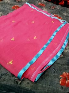 Pink &amp; Blue dupatta