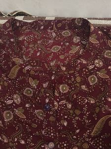 Elegant Kurta Set with Floral Design