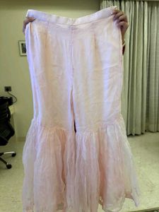 Pink Garara Palazzo Pants