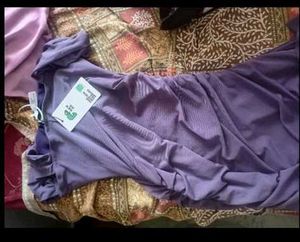 Newme Purple Maxi Dress