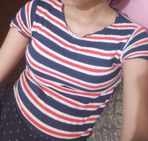 Striped Short Sleeve Tee
