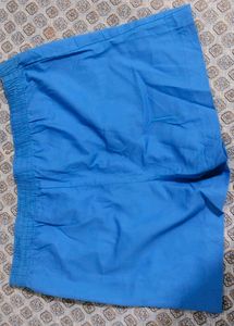 Blue Short Only For Girls