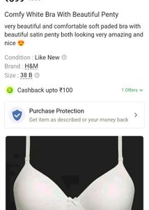 Very Beautiful Bra Set Cami With Suit