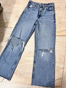Zara Ripped Jeans
