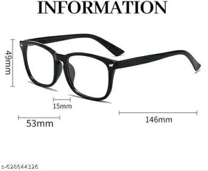 Stylish Black Frame Glasses