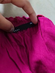 Cute Off Shoulder Crop Top