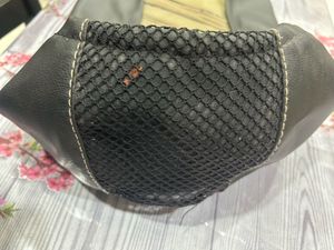 Honda Activa Scooty Seat Cover - Black Leather